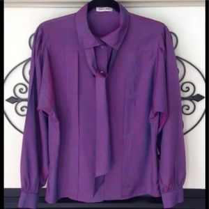 Hucke Vintage Gorgeous Blouse Large 38
